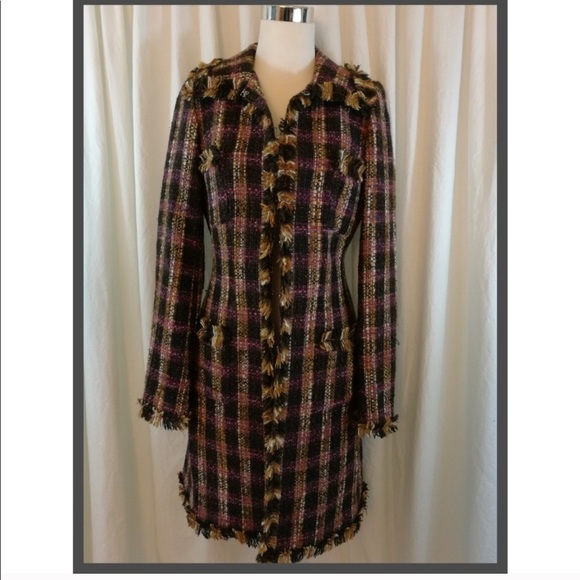 Neiman Marcus Jackets & Blazers - HP! Neiman Marcus LUXURIOUS Walter Silk-Lined Coat